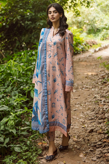 Motifz 4341-CARNELIAN Rang Printed Khaddar  Online Shopping